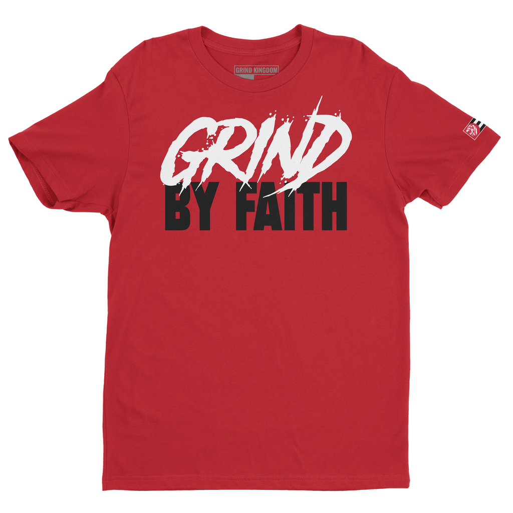 Grind By Faith ALT Tee - Red