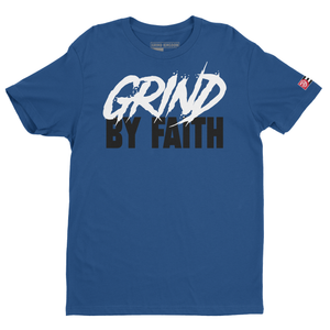 Grind By Faith ALT Tee - Royal